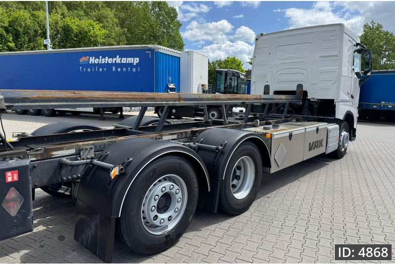 Volvo FH 500 Globetrotter, Euro 6, / 6x2 / Hydraulic body / frame 7.4 m / Tail lift - Containerbil/ Växelflak lastbil: bild 5 Volvo FH 500 Globetrotter, Euro 6, / 6x2 / Hydraulic body / frame 7.4 m / Tail lift - Containerbil/ Växelflak lastbil: bild 5