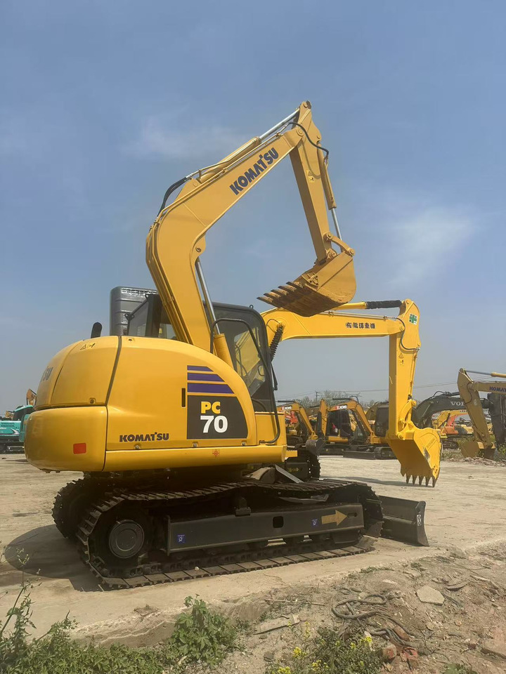 KOMATSU PC70 - Bandgrävare: bild 1 KOMATSU PC70 - Bandgrävare: bild 1