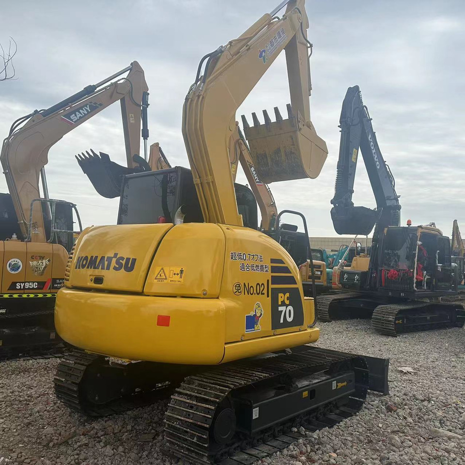 Komatsu PC70-8 Mini Excavator Good Condition - Minigrävmaskin: bild 1 Komatsu PC70-8 Mini Excavator Good Condition - Minigrävmaskin: bild 1