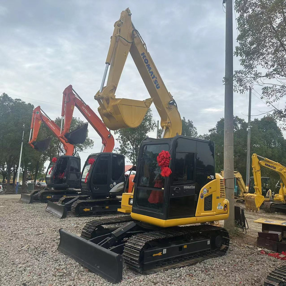 Komatsu PC70-8 Mini Excavator Good Condition - Minigrävmaskin: bild 5 Komatsu PC70-8 Mini Excavator Good Condition - Minigrävmaskin: bild 5