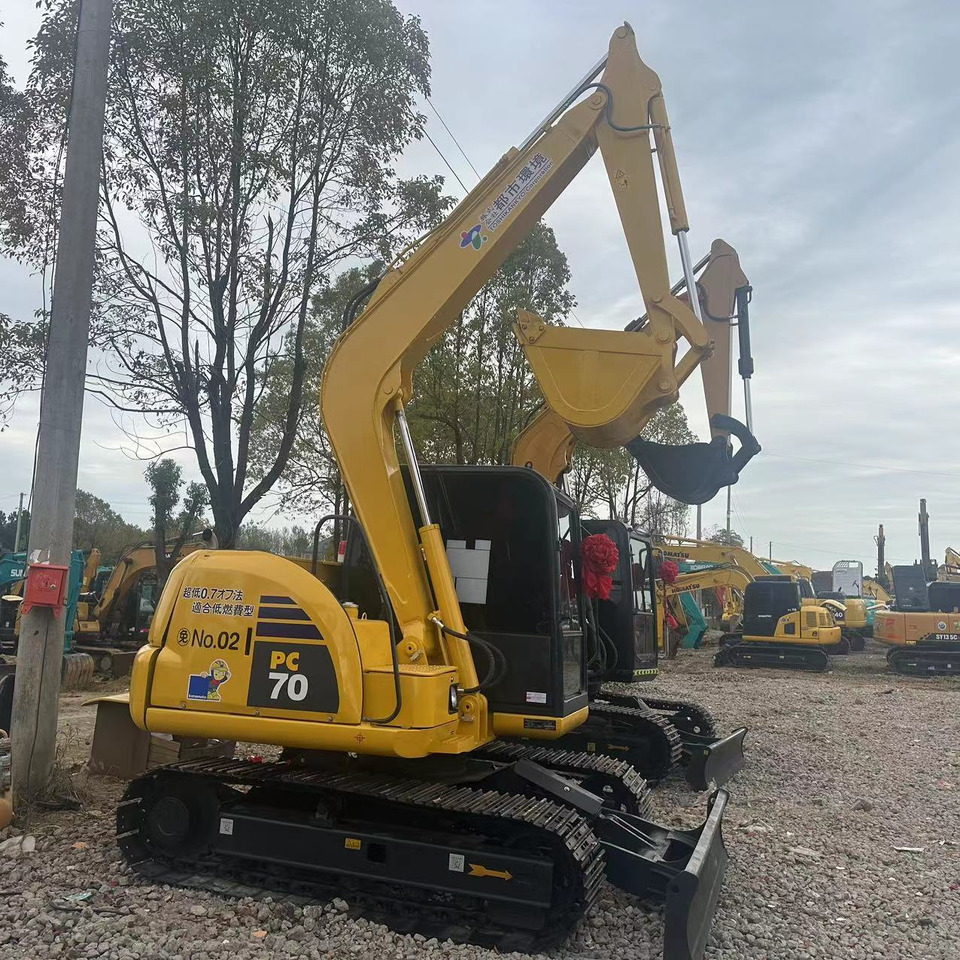 Komatsu PC70-8 Mini Excavator Good Condition - Minigrävmaskin: bild 3 Komatsu PC70-8 Mini Excavator Good Condition - Minigrävmaskin: bild 3