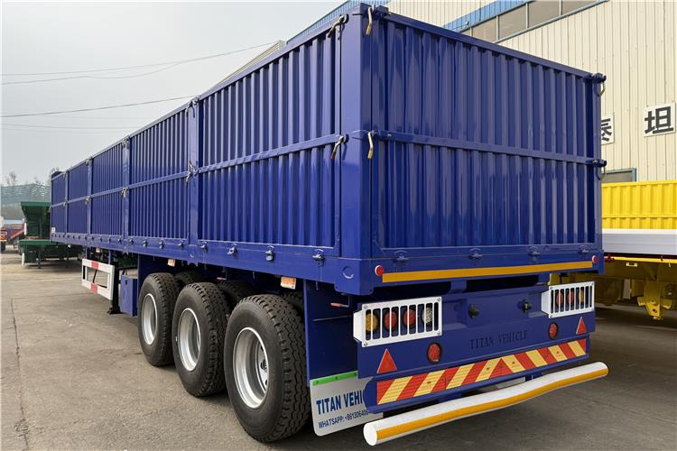 TITAN 1800mm High Side Wall Trailer with 80 Ton Capacity In Congo - Flaktrailer: bild 1 TITAN 1800mm High Side Wall Trailer with 80 Ton Capacity In Congo - Flaktrailer: bild 1
