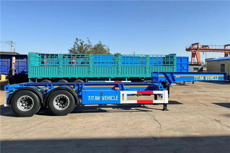 TITAN 2 Axle 20ft ISO Tank Chassis Trailer for Sale In Papua New Guinea - Chassi semitrailer: bild 2 TITAN 2 Axle 20ft ISO Tank Chassis Trailer for Sale In Papua New Guinea - Chassi semitrailer: bild 2