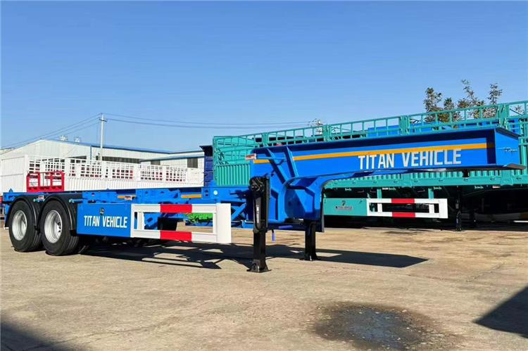 TITAN 2 Axle 20ft ISO Tank Chassis Trailer for Sale In Papua New Guinea - Chassi semitrailer: bild 3 TITAN 2 Axle 20ft ISO Tank Chassis Trailer for Sale In Papua New Guinea - Chassi semitrailer: bild 3