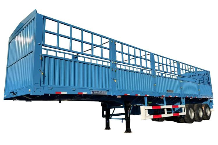 TITAN 3 Axle 60 Ton Cargo Semi Trailer for Sale In Sudan - Djurtransport semitrailer: bild 5 TITAN 3 Axle 60 Ton Cargo Semi Trailer for Sale In Sudan - Djurtransport semitrailer: bild 5
