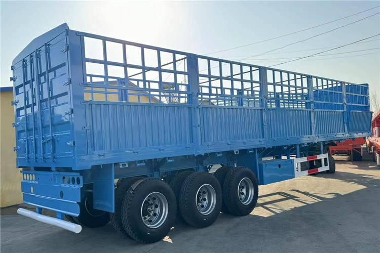 TITAN 3 Axle 60 Ton Cargo Semi Trailer for Sale In Sudan - Djurtransport semitrailer: bild 2 TITAN 3 Axle 60 Ton Cargo Semi Trailer for Sale In Sudan - Djurtransport semitrailer: bild 2