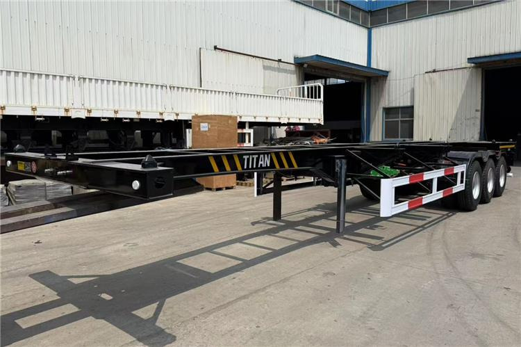 TITAN 3 Axle Skeletal Semi Trailer Price for Sale Near Me In Jamaica - Chassi semitrailer: bild 2 TITAN 3 Axle Skeletal Semi Trailer Price for Sale Near Me In Jamaica - Chassi semitrailer: bild 2