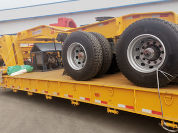 TITAN 3 line 6 axle Rgn Trailer for Sale in Saudi Arabia - Låg lastare semitrailer: bild 4 TITAN 3 line 6 axle Rgn Trailer for Sale in Saudi Arabia - Låg lastare semitrailer: bild 4