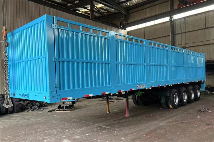 TITAN 4 Axle Fence Semi Truck Trailer for Sale price In Rwanda - Djurtransport semitrailer: bild 2 TITAN 4 Axle Fence Semi Truck Trailer for Sale price In Rwanda - Djurtransport semitrailer: bild 2