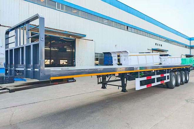 TITAN 4 Axle Flatbed Trailer for Sale in Zimbabwe - Flaktrailer: bild 1 TITAN 4 Axle Flatbed Trailer for Sale in Zimbabwe - Flaktrailer: bild 1