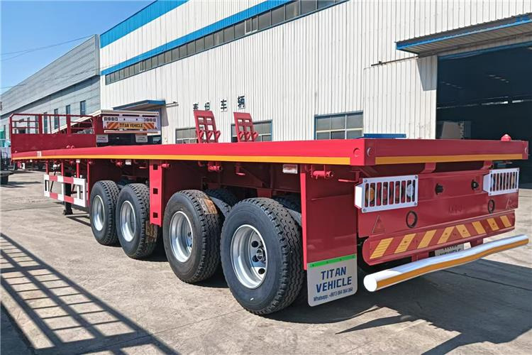 TITAN 4 Axle Shipping Container Flatbed Trailer For Sale In Lagos - Containerbil/ Växelflak semitrailer: bild 3 TITAN 4 Axle Shipping Container Flatbed Trailer For Sale In Lagos - Containerbil/ Växelflak semitrailer: bild 3