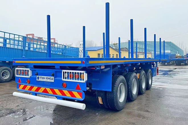 TITAN 4 Axle Wood Log Trailer for Sale in Philippines - Flaktrailer: bild 1 TITAN 4 Axle Wood Log Trailer for Sale in Philippines - Flaktrailer: bild 1