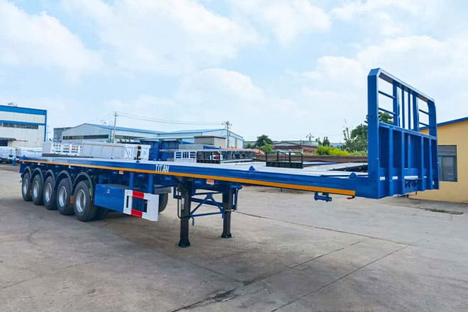 TITAN 5 Axle New Flatbed Trailers for Sale in Mauritius - Flaktrailer: bild 4 TITAN 5 Axle New Flatbed Trailers for Sale in Mauritius - Flaktrailer: bild 4
