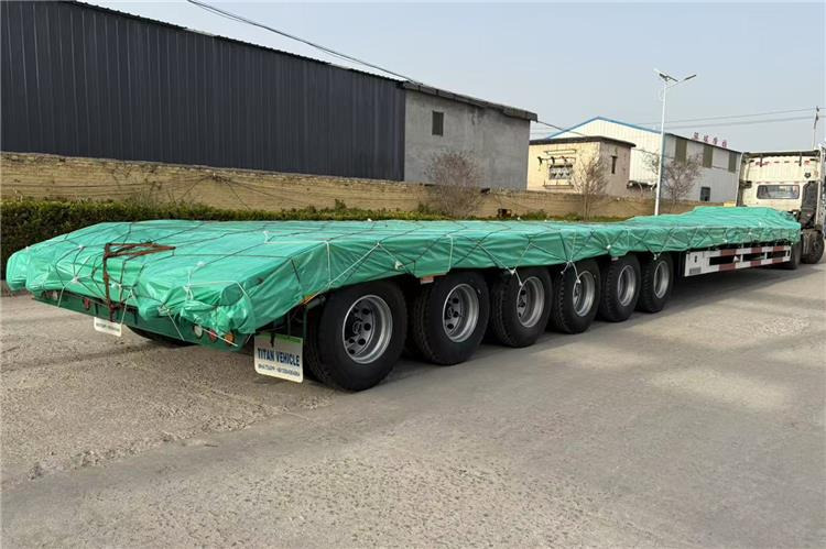 TITAN 6 Axle 80 Ton Low Loader Semi Trailer for Sale In Zambia - Låg lastare semitrailer: bild 2 TITAN 6 Axle 80 Ton Low Loader Semi Trailer for Sale In Zambia - Låg lastare semitrailer: bild 2