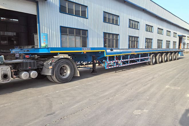 TITAN 6 Axle Extendable Trailer for Sale in Chile - Låg lastare semitrailer: bild 1 TITAN 6 Axle Extendable Trailer for Sale in Chile - Låg lastare semitrailer: bild 1