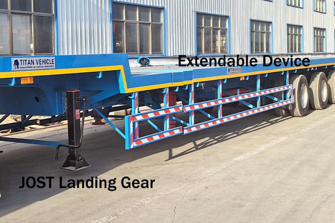 TITAN 6 Axle Extendable Trailer for Sale in Chile - Låg lastare semitrailer: bild 3 TITAN 6 Axle Extendable Trailer for Sale in Chile - Låg lastare semitrailer: bild 3