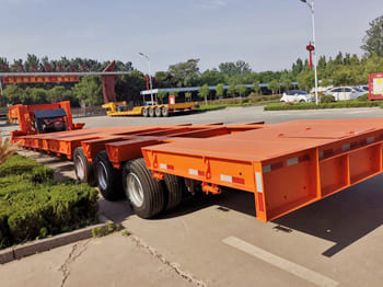 TITAN Lowboy Gooseneck Trailer for Sale in Malawi - Låg lastare semitrailer: bild 2 TITAN Lowboy Gooseneck Trailer for Sale in Malawi - Låg lastare semitrailer: bild 2