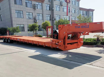 TITAN Lowboy Gooseneck Trailer for Sale in Malawi - Låg lastare semitrailer: bild 1 TITAN Lowboy Gooseneck Trailer for Sale in Malawi - Låg lastare semitrailer: bild 1