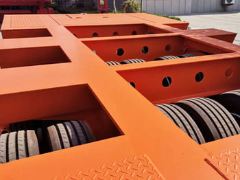 TITAN Lowboy Gooseneck Trailer for Sale in Malawi - Låg lastare semitrailer: bild 4 TITAN Lowboy Gooseneck Trailer for Sale in Malawi - Låg lastare semitrailer: bild 4