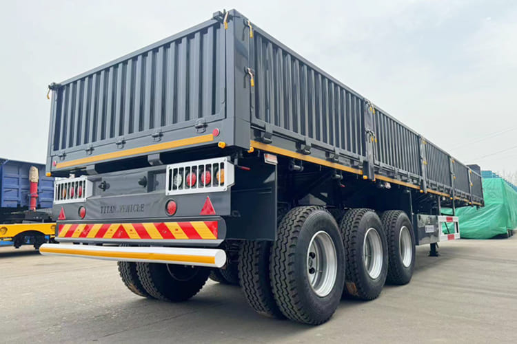 TITAN Side Wall Semi Trailer for Sale in Tanzania - Flaktrailer: bild 3 TITAN Side Wall Semi Trailer for Sale in Tanzania - Flaktrailer: bild 3