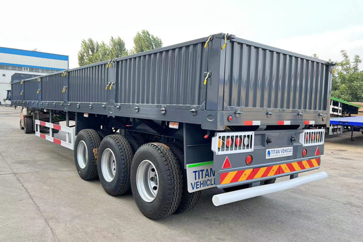 TITAN Side Wall Semi Trailer for Sale in Tanzania - Flaktrailer: bild 1 TITAN Side Wall Semi Trailer for Sale in Tanzania - Flaktrailer: bild 1