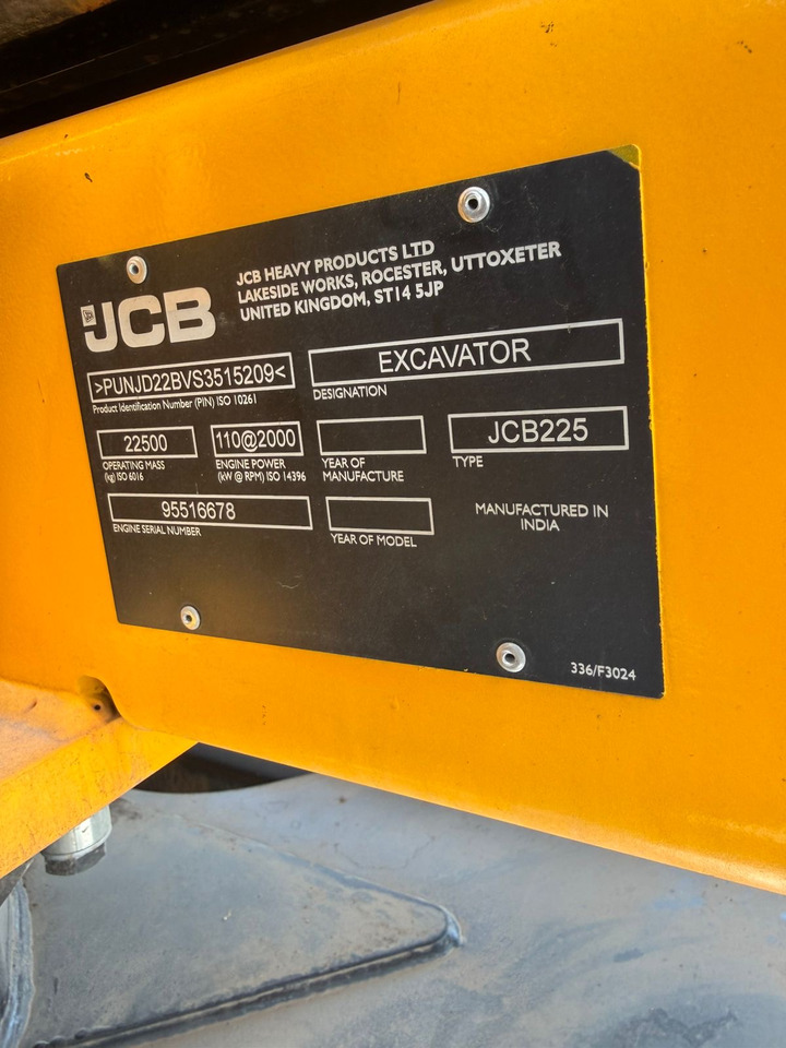 JCB 225 - Grävmaskin: bild 3 JCB 225 - Grävmaskin: bild 3