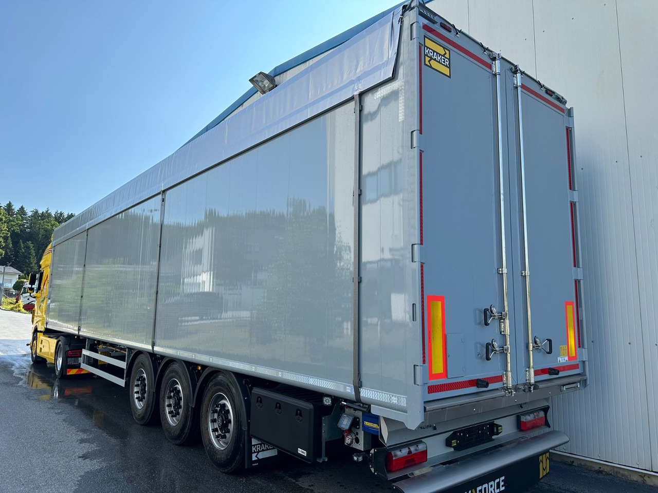 Kraker CF-200ZL Lift 92m³ - Moving floor semitrailer: bild 4 Kraker CF-200ZL Lift 92m³ - Moving floor semitrailer: bild 4