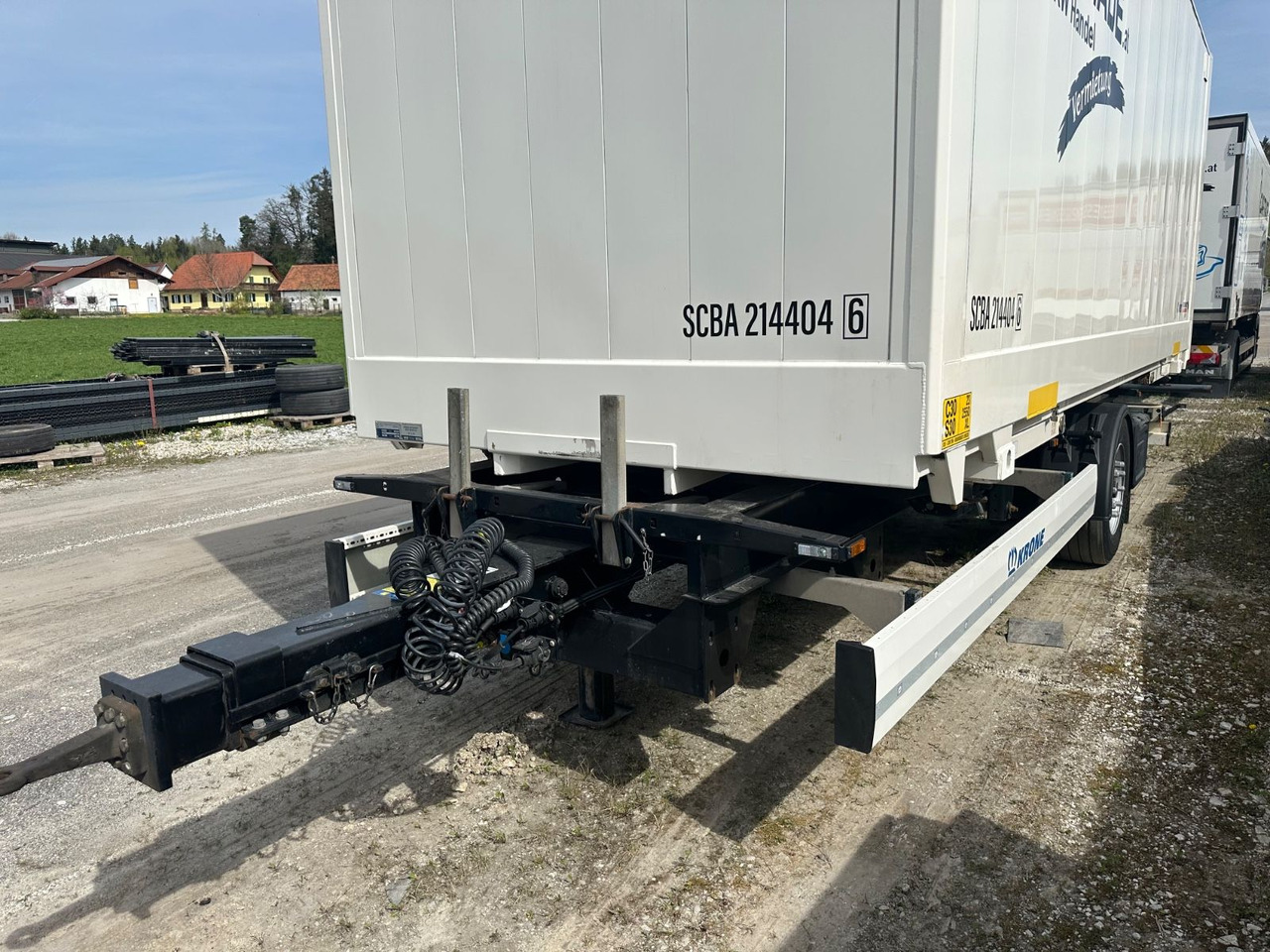 Krone ZE 1 Achs Maxi TÜV neu - Containersläp/ Växelflaksläp: bild 1 Krone ZE 1 Achs Maxi TÜV neu - Containersläp/ Växelflaksläp: bild 1