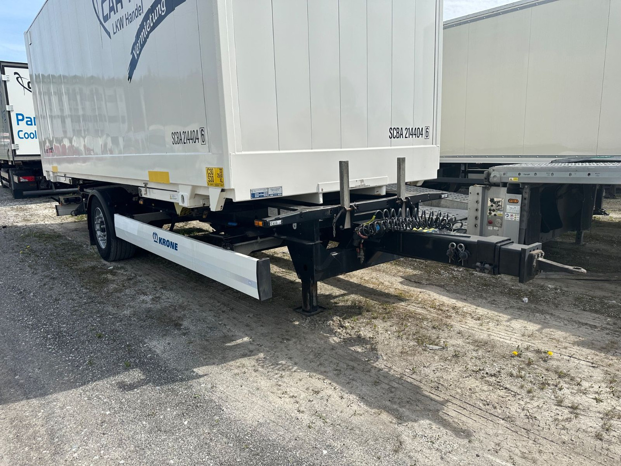 Krone ZE 1 Achs Maxi TÜV neu - Containersläp/ Växelflaksläp: bild 2 Krone ZE 1 Achs Maxi TÜV neu - Containersläp/ Växelflaksläp: bild 2