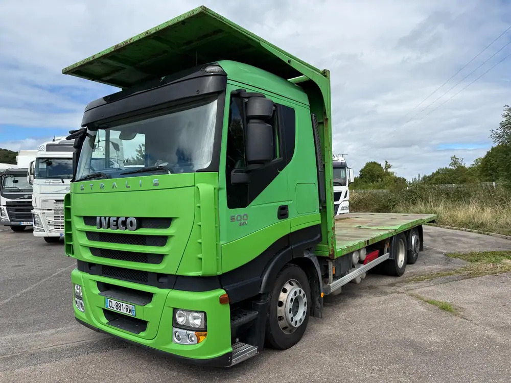 Iveco Stralis AS260S50Y/FS *500 CV*INTARDER - Flakbil: bild 1 Iveco Stralis AS260S50Y/FS *500 CV*INTARDER - Flakbil: bild 1
