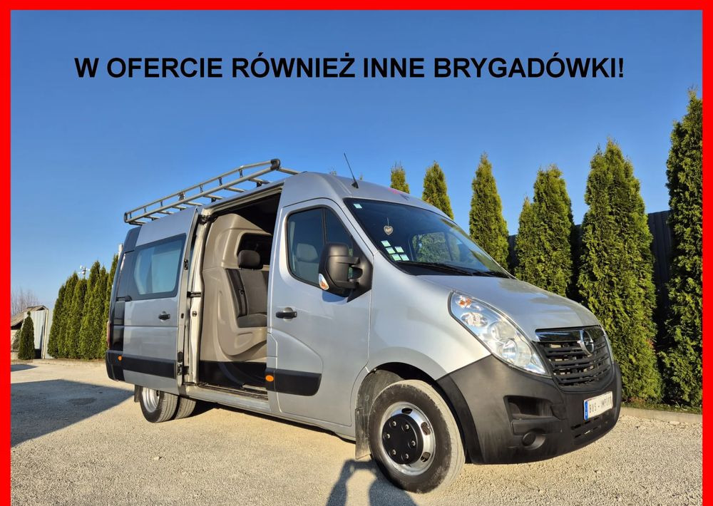 Opel Movano 2.3 165KM Brygadówka L3H2 Bliźniaki - Dubbelhytt transportbil: bild 1 Opel Movano 2.3 165KM Brygadówka L3H2 Bliźniaki - Dubbelhytt transportbil: bild 1