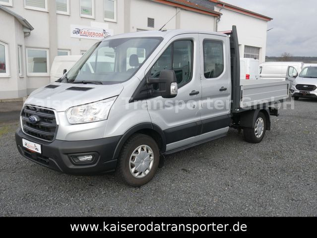 Ford Transit FT350 L2 VA DoKa 7-Sitze Pritsche Klima - Transportbil med flak: bild 1 Ford Transit FT350 L2 VA DoKa 7-Sitze Pritsche Klima - Transportbil med flak: bild 1