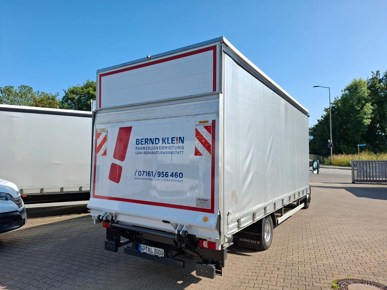 Iveco 72-210P/A8,Luft,HiMatic,LBW,Schiebepl., - Transportbil med kapell: bild 4 Iveco 72-210P/A8,Luft,HiMatic,LBW,Schiebepl., - Transportbil med kapell: bild 4