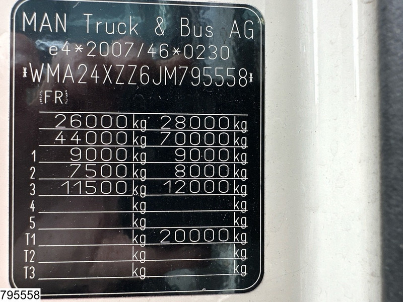 Dragbil MAN TGX 26 500 6x2, EURO 6, Retarder, Hydraulics: bild 7