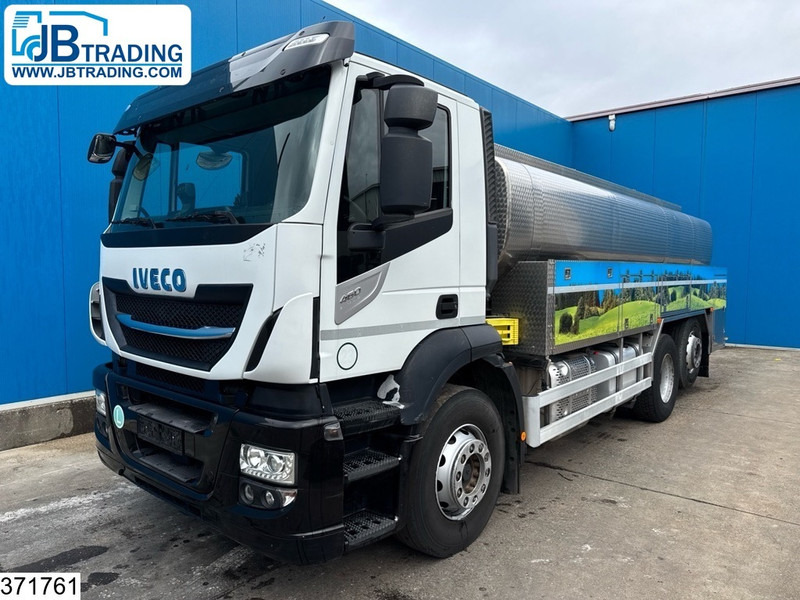 Iveco Stralis 460 6x2, EURO 6, 15,900 litres, Milk, Retarder, Lenk - Tankbil: bild 1 Iveco Stralis 460 6x2, EURO 6, 15,900 litres, Milk, Retarder, Lenk - Tankbil: bild 1