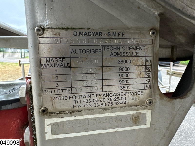 Magyar Chemie 22.500 Liter, 1 Comp - Tanktrailer: bild 4 Magyar Chemie 22.500 Liter, 1 Comp - Tanktrailer: bild 4
