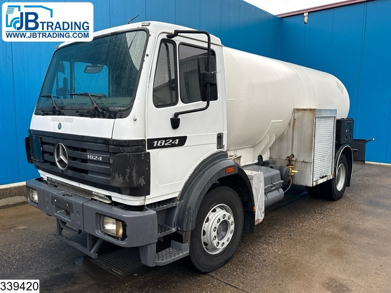 Mercedes-Benz 1824 13018 litres, LPG GPL, Gas tank, Leaf suspension - Tankbil: bild 1 Mercedes-Benz 1824 13018 litres, LPG GPL, Gas tank, Leaf suspension - Tankbil: bild 1