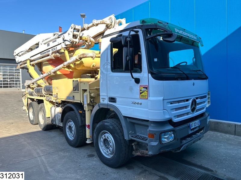 Mercedes-Benz Actros 3244 8x4, PUMI, Putzmeister, 24 MTR, Telligent 16 - Betongpump: bild 2 Mercedes-Benz Actros 3244 8x4, PUMI, Putzmeister, 24 MTR, Telligent 16 - Betongpump: bild 2