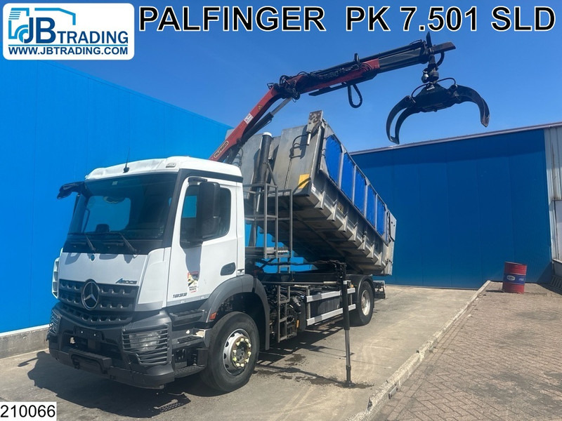 Mercedes-Benz Arocs 1833 EURO 6, Kipper, Palfinger - Tippbil lastbil, Kranbil: bild 1 Mercedes-Benz Arocs 1833 EURO 6, Kipper, Palfinger - Tippbil lastbil, Kranbil: bild 1