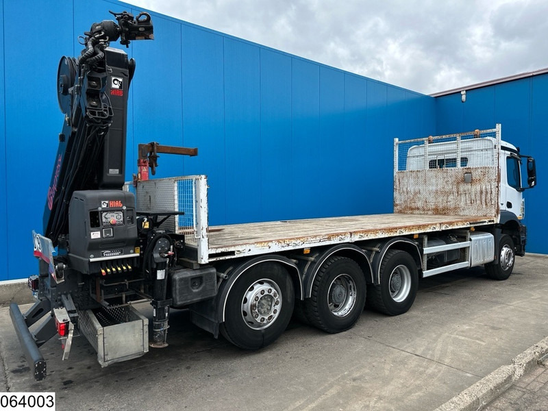 Mercedes-Benz Arocs 3243 8x4, EURO 6, Hiab, Remote - Flakbil, Kranbil: bild 2 Mercedes-Benz Arocs 3243 8x4, EURO 6, Hiab, Remote - Flakbil, Kranbil: bild 2