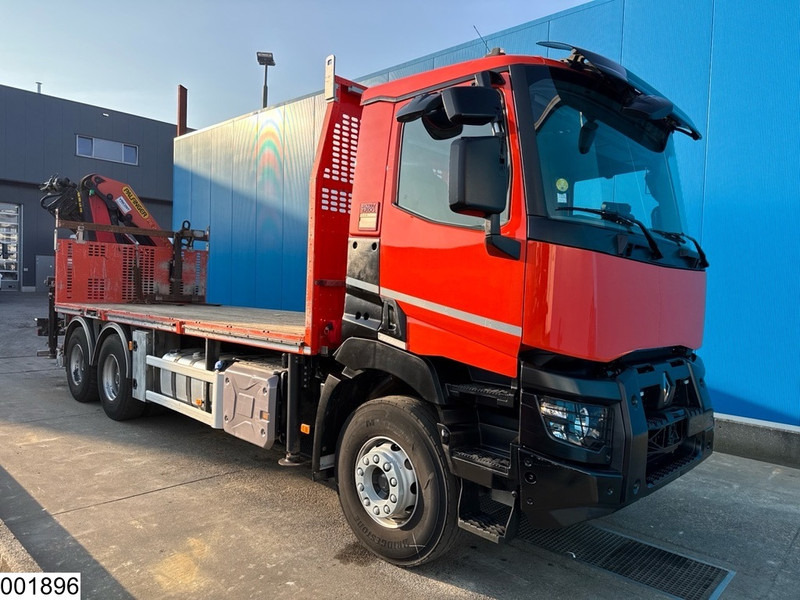 Renault C 430 6x4, EURO 6, Retarder, Palfinger,Remote - Flakbil, Kranbil: bild 2 Renault C 430 6x4, EURO 6, Retarder, Palfinger,Remote - Flakbil, Kranbil: bild 2
