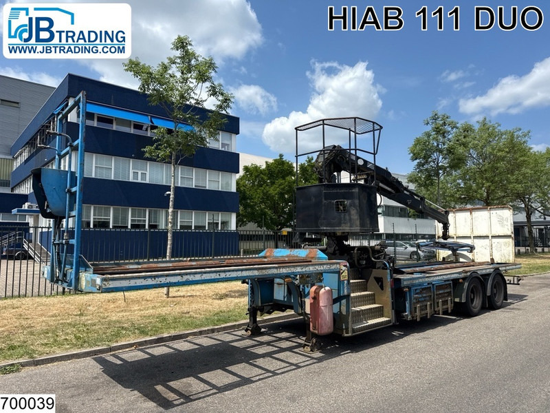 Samro open laadbak Hiab - Flaktrailer: bild 1 Samro open laadbak Hiab - Flaktrailer: bild 1