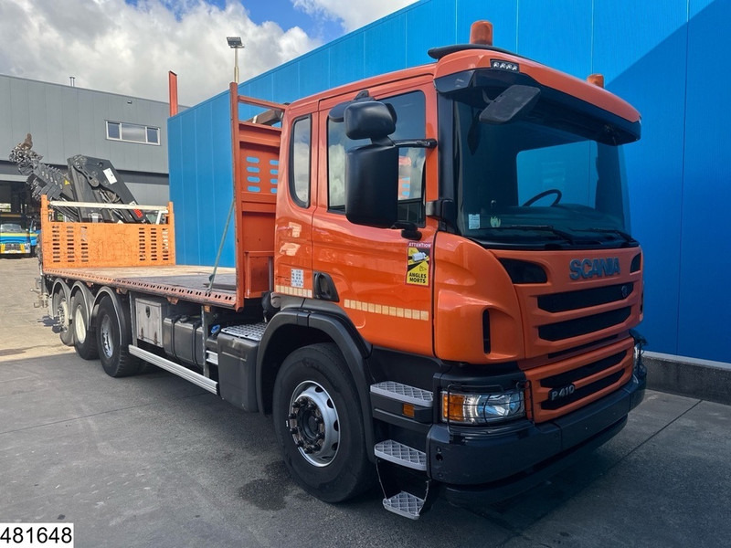 Scania P 410 8x4, EURO 6, HIAB, Remote - Flakbil, Kranbil: bild 4 Scania P 410 8x4, EURO 6, HIAB, Remote - Flakbil, Kranbil: bild 4