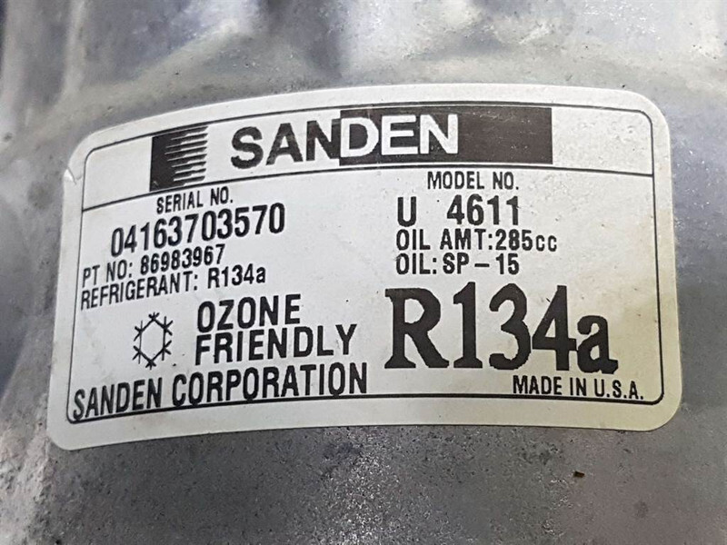 Case 621D-Sanden U4611-Compressor/Kompressor/Aircopomp - Motor för Byggmaskiner: bild 4 Case 621D-Sanden U4611-Compressor/Kompressor/Aircopomp - Motor för Byggmaskiner: bild 4