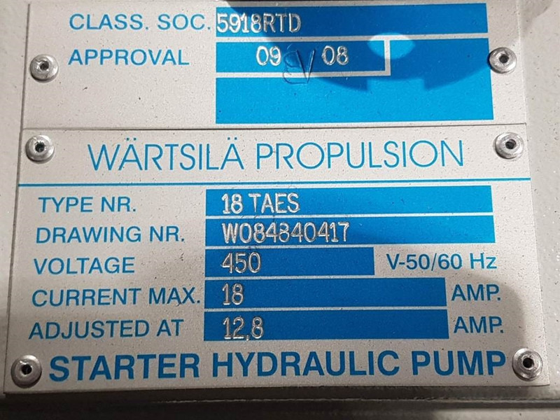 Parker 26kW (2x 13kW)-Hydraulic unit/Hydraulik aggregate - Hydraulik för Byggmaskiner: bild 4 Parker 26kW (2x 13kW)-Hydraulic unit/Hydraulik aggregate - Hydraulik för Byggmaskiner: bild 4