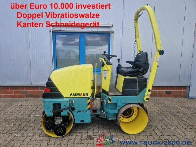Ammann AV 16-2 Tandem Vibrationswalze Kanten Schneider - Vält: bild 1 Ammann AV 16-2 Tandem Vibrationswalze Kanten Schneider - Vält: bild 1