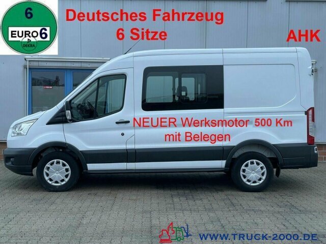 Ford Transit 350 TDCI Mixto 6 Sitze Motor Neu 500 KM - Dubbelhytt transportbil: bild 1 Ford Transit 350 TDCI Mixto 6 Sitze Motor Neu 500 KM - Dubbelhytt transportbil: bild 1