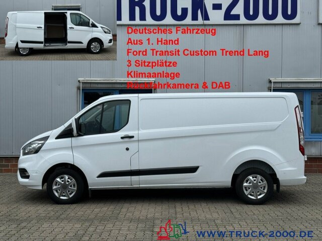 Ford Transit Custom Lang Trend 3Sitzer + Klima + DAB - Små skåpbil: bild 1 Ford Transit Custom Lang Trend 3Sitzer + Klima + DAB - Små skåpbil: bild 1
