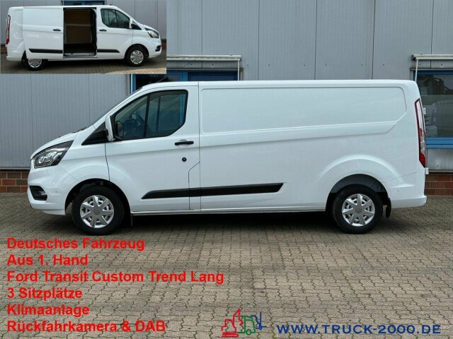 Ford Transit Custom Lang Trend 3Sitzer + Klima + DAB - Små skåpbil: bild 1 Ford Transit Custom Lang Trend 3Sitzer + Klima + DAB - Små skåpbil: bild 1