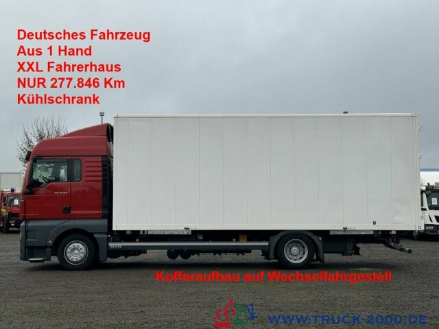 MAN TGX 18.360 BDF- Koffer XL Haus Standhzg 277TKM - Lastbil med skåp: bild 1 MAN TGX 18.360 BDF- Koffer XL Haus Standhzg 277TKM - Lastbil med skåp: bild 1